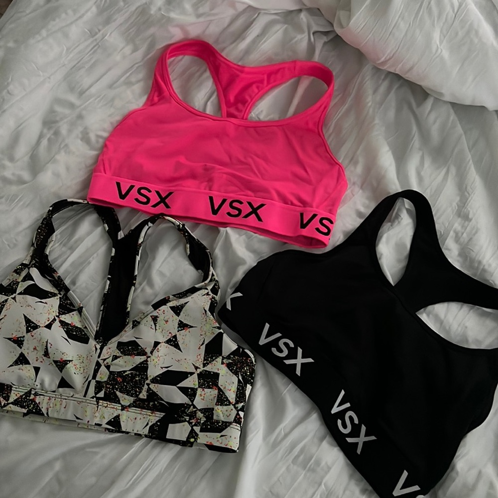 Victoria Secret sports bras bundle (3)